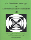 Großbothener Vorträge VII